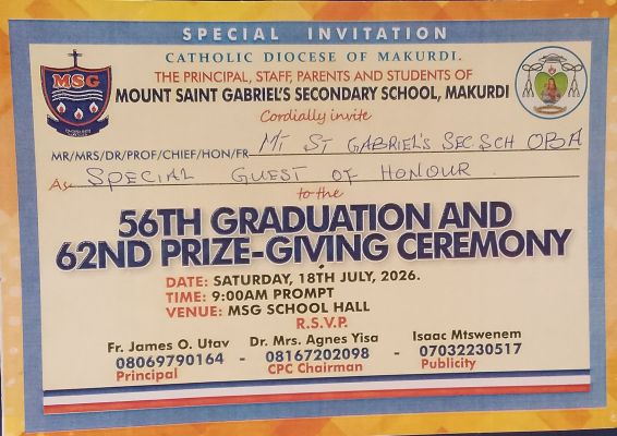 MSG Graduation and Prize Giving Day